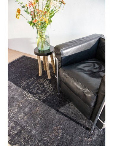 tappeto moderno Louis De Poortere Fading World Mineral Black 8263