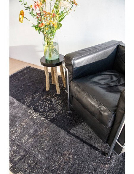 tappeto moderno Louis De Poortere Fading World Mineral Black 8263