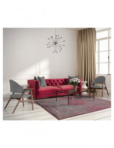 tappeto moderno Louis De Poortere Fading World Pink Flash 8261 2