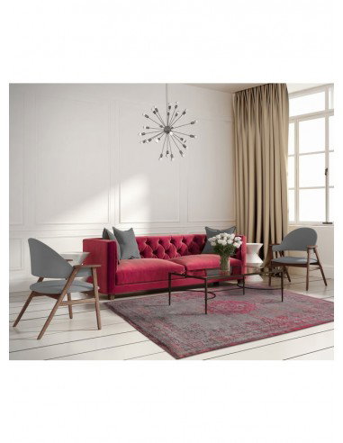 tappeto moderno Louis De Poortere Fading World Pink Flash 8261