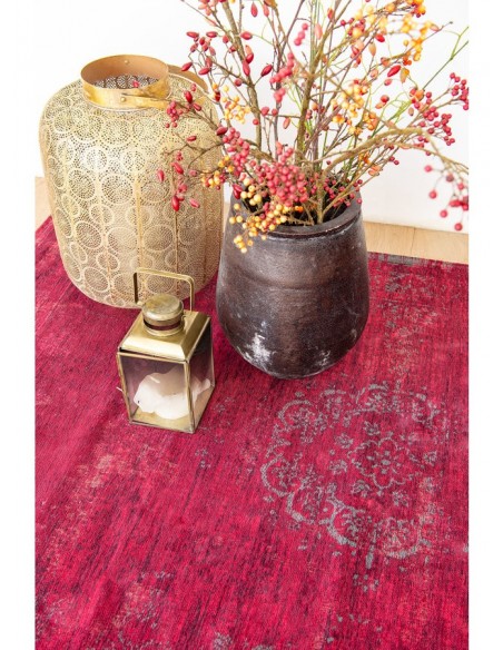 tappeto moderno Louis De Poortere Fading World Scarlet 8260