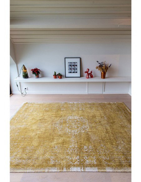 tappeto moderno Louis De Poortere Fading World Spring Moss 9145