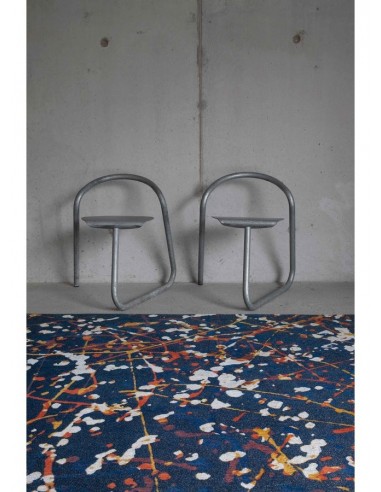 tappeto moderno Louis De Poortere Gallery collection Blue 9220