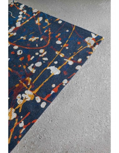 tappeto moderno Louis De Poortere Gallery collection Blue 9220