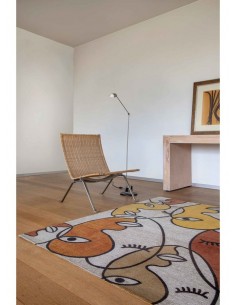 tappeto moderno Louis De Poortere Gallery collection Faces 9222 2