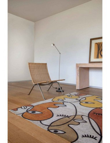 tappeto moderno Louis De Poortere Gallery collection Faces 9222