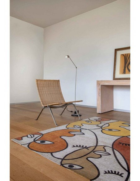 tappeto moderno Louis De Poortere Gallery collection Faces 9222