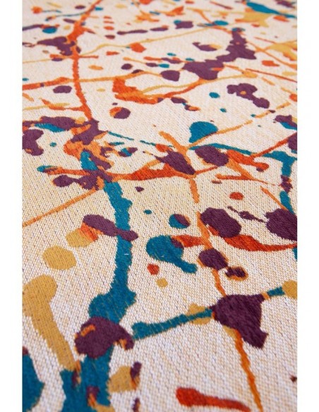 tappeto moderno Louis De Poortere Gallery collection Orange Drip 9221