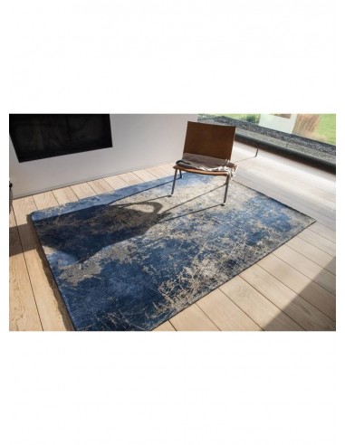 tappeto moderno Louis De Poortere Mad Men Abyss Blue 8629