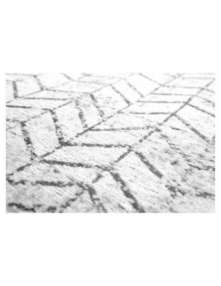 tappeto moderno Louis De Poortere Mad Men Black on White 8652