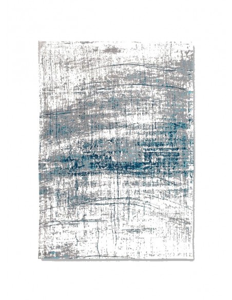 tappeto moderno Louis De Poortere Mad Men Bronx Azurite 8421