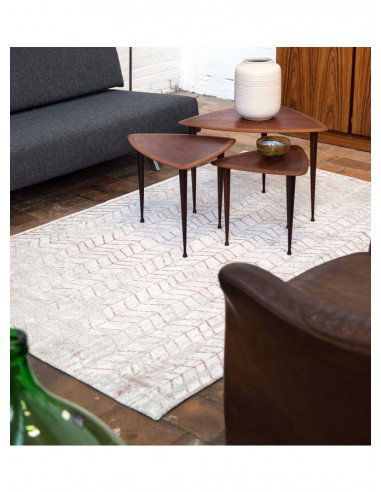tappeto moderno Louis De Poortere Mad Men Coppertone 8951