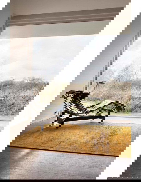 tappeto moderno Louis De Poortere Mad Men Liberty Gold 8550