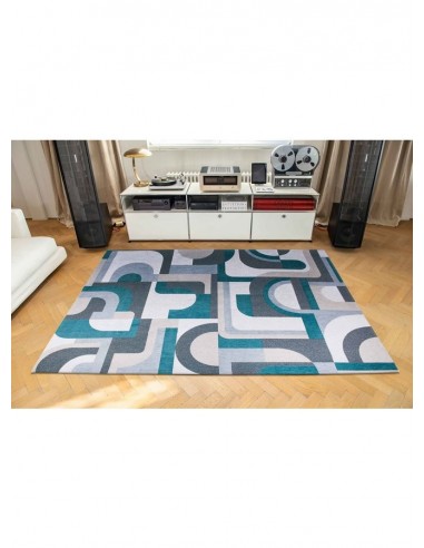 tappeto moderno Louis De Poortere Module Morris Green 9208