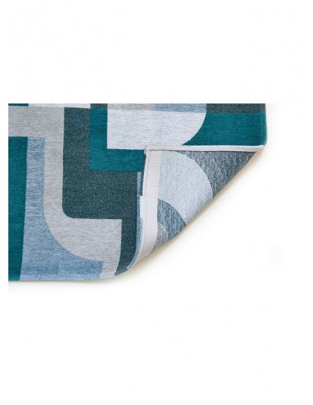 tappeto moderno Louis De Poortere Module Morris Green 9208