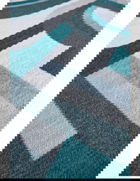 tappeto moderno Louis De Poortere Module Morris Green 9208