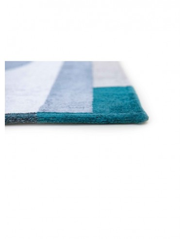 tappeto moderno Louis De Poortere Module Morris Green 9208