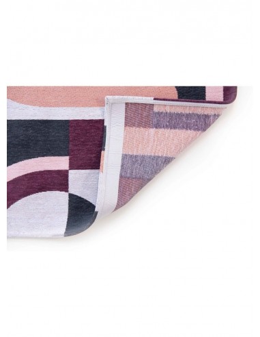 tappeto moderno Louis De Poortere Module Pink Rohe 9209