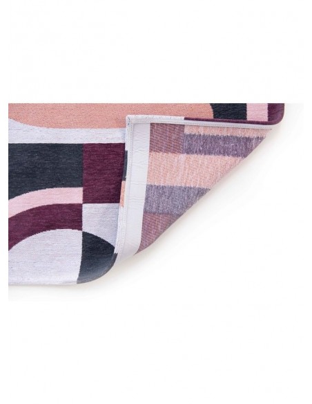 tappeto moderno Louis De Poortere Module Pink Rohe 9209