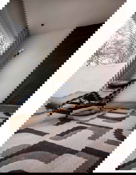 tappeto moderno Louis De Poortere Module Saxon Beige 9206