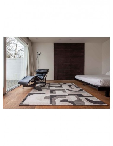 tappeto moderno Louis De Poortere Module Saxon Beige 9206