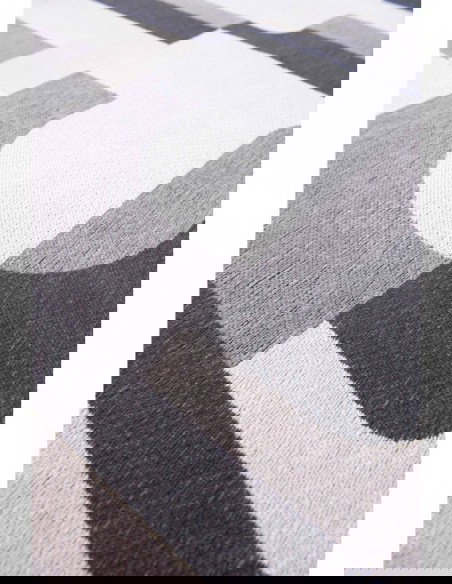 tappeto moderno Louis De Poortere Module Saxon Beige 9206