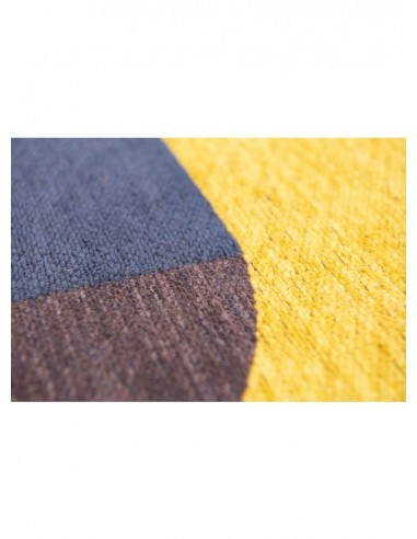 tappeto moderno Louis De Poortere Module Yellow Meyer 9210
