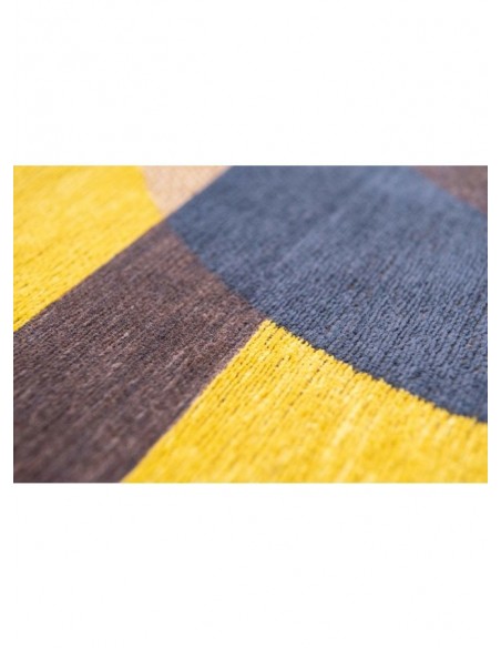 tappeto moderno Louis De Poortere Module Yellow Meyer 9210