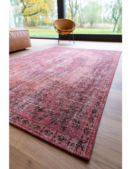 tappeto moderno Louis De Poortere Palazzo Borgia Red 9141