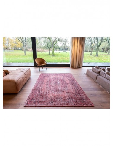 tappeto moderno Louis De Poortere Palazzo Borgia Red 9141