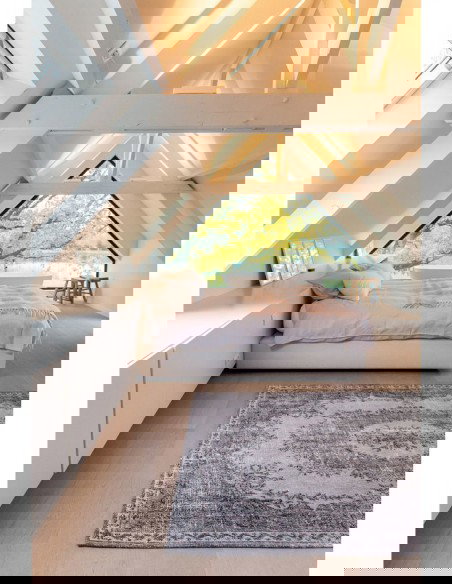 tappeto moderno Louis De Poortere Palazzo Contarini White 9107