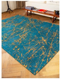 tappeto moderno Louis De Poortere Stellar Lightning Turquoise 9218 2