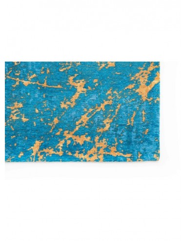 tappeto moderno Louis De Poortere Stellar Lightning Turquoise 9218