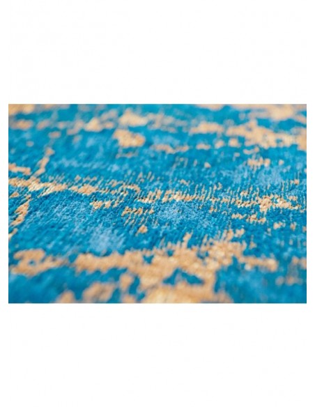 tappeto moderno Louis De Poortere Stellar Lightning Turquoise 9218