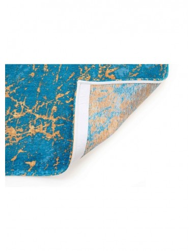 tappeto moderno Louis De Poortere Stellar Lightning Turquoise 9218