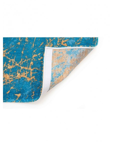 tappeto moderno Louis De Poortere Stellar Lightning Turquoise 9218