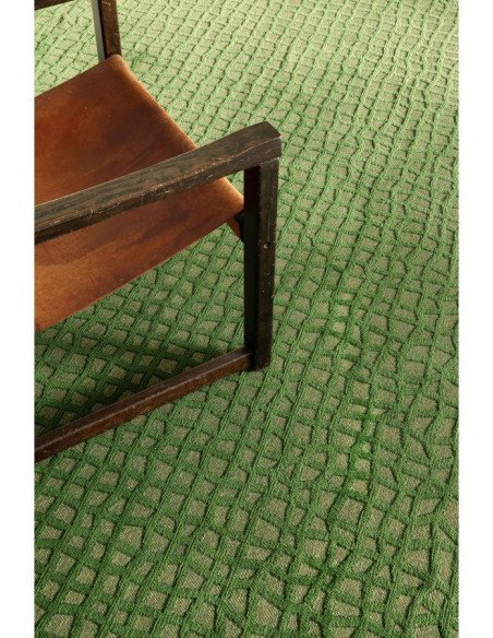 tappeto moderno Louis De Poortere Trammel Alta Green 9249