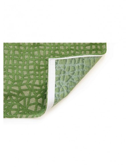 tappeto moderno Louis De Poortere Trammel Alta Green 9249