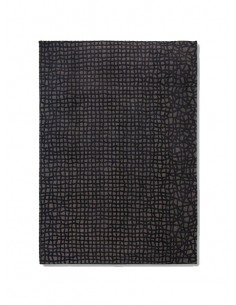 tappeto moderno Louis De Poortere Trammel Oppian Black 9247