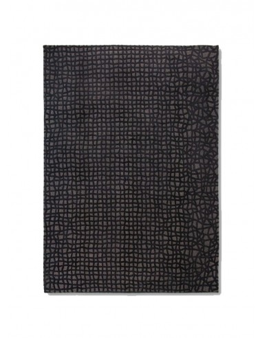 tappeto moderno Louis De Poortere Trammel Oppian Black 9247