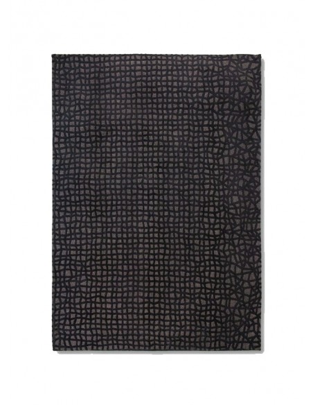 tappeto moderno Louis De Poortere Trammel Oppian Black 9247