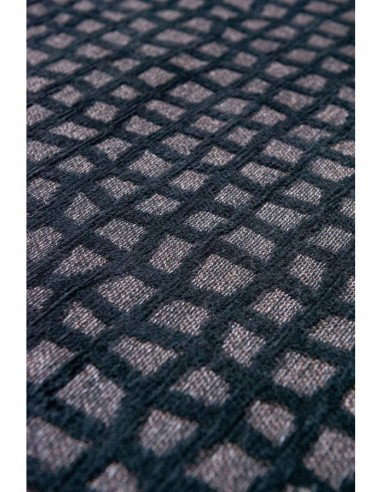 tappeto moderno Louis De Poortere Trammel Oppian Black 9247