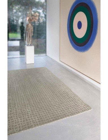 tappeto moderno Louis De Poortere Trammel Ovid Beige 9245