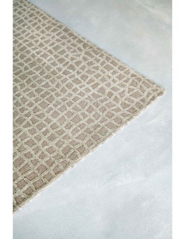 tappeto moderno Louis De Poortere Trammel Ovid Beige 9245