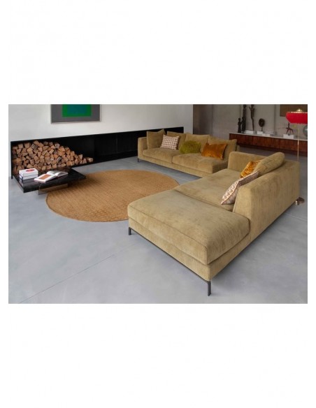 tappeto moderno Louis De Poortere Trammel Roman Gold 9248