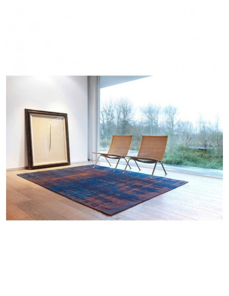 tappeto moderno Louis De Poortere Venetian Dust Sunset Blue 9211