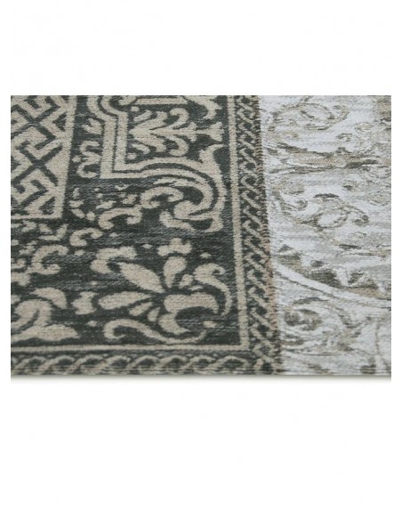 tappeto moderno Louis De Poortere Vintage Patchwork Black & White 8101