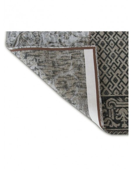 tappeto moderno Louis De Poortere Vintage Patchwork Black & White 8101