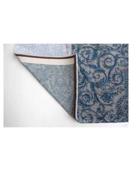 tappeto moderno Louis De Poortere Vintage Patchwork Bruges Blue 8981