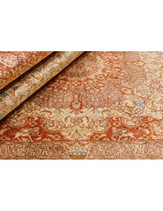 Hand made rug Ghom Silk Persia cm.130x197 2